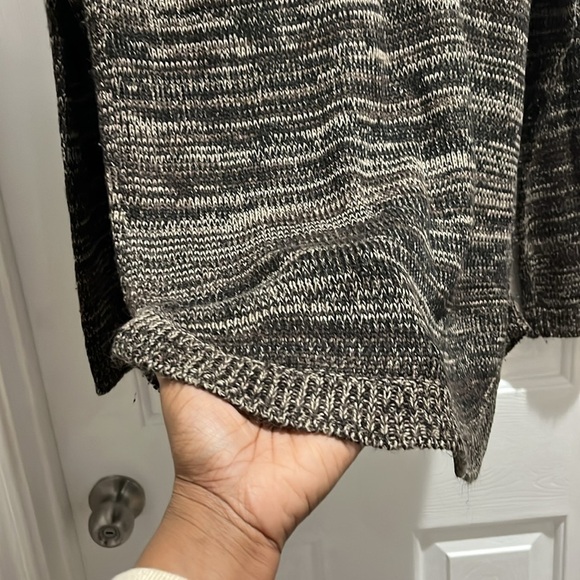 Jason Maxwell Sweater Womens Large Brown Knit Cowl Neck Long Sleeve Casual - Picture 6 of 8